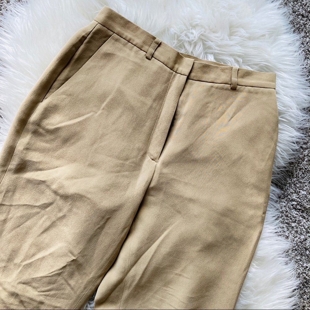 Vintage Josephine Chaus Petite Silk High Waist Trousers Size 4P - Picture 2 of 7